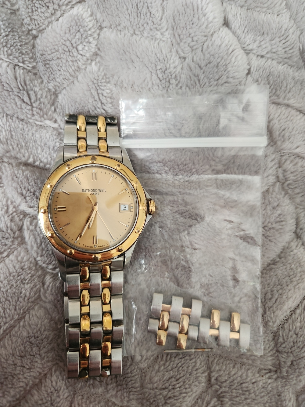 Raymond Weil Two-Tone Men's Dress Watch - Gold and Silver